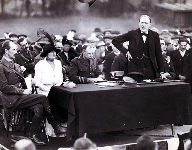 Churchill Elected Secretary of State for War and Air