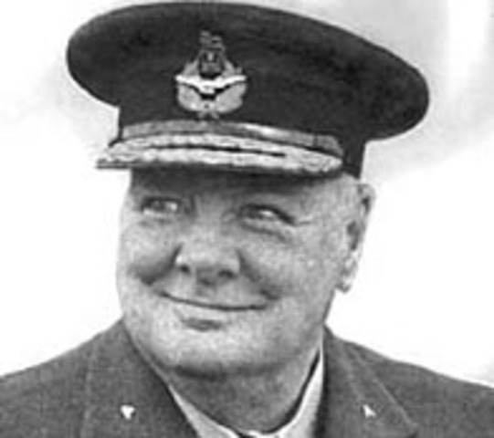 Churchill Appointed First Lord of the Admiralty for WWII
