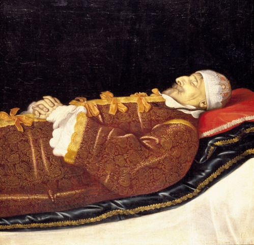 Deathbed portrait of Christian IV, King of Denmark