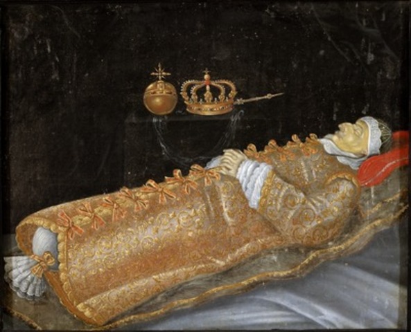 Deathbed Portrait of Christian IV, King of Denmark