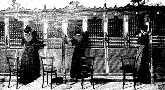 » 1897 Primer red telefónica nacional en EUA