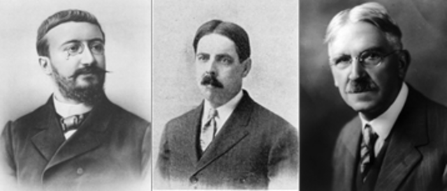 ALFRED BINET, JOHN DEWEY,EDWARD THORNDIKE