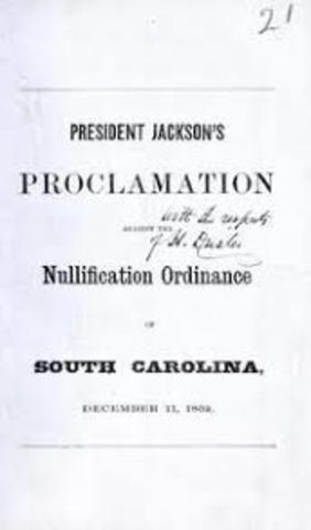 Jackson's Proclamation Against Nullification