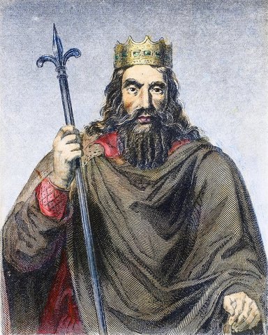 (H)-Clovis- Premier roi Franc chrétien