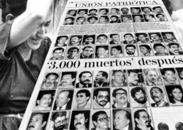 Genocidio de la UP (inicio)