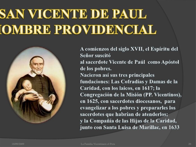 SAN VICENTE DE PAUL