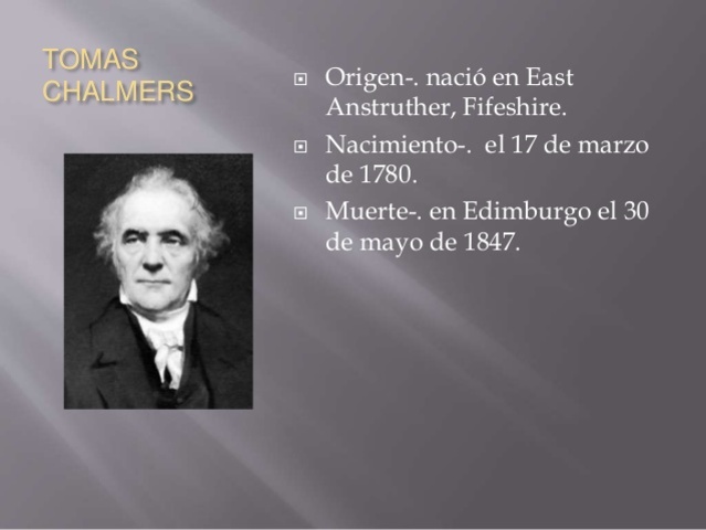 THOMAS CHALMERS