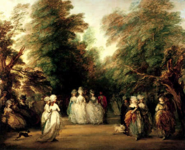 La avenida del parque St James, Gainsborough