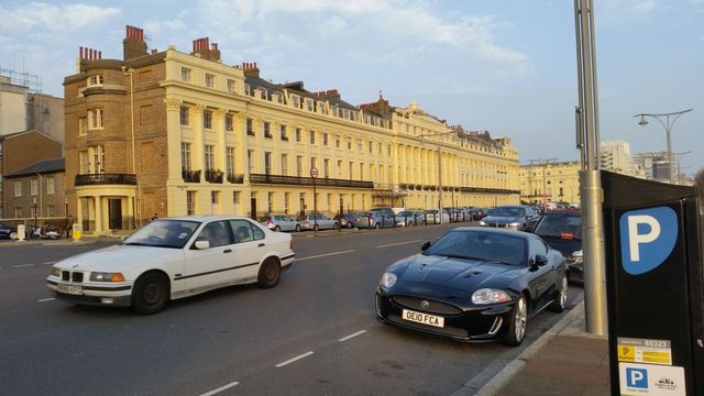 Arriving at Brighton