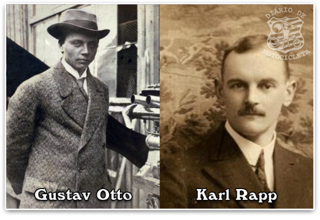 Karl Rapp i Gustav Otto