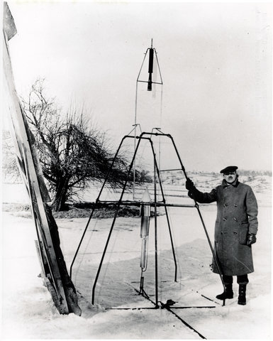 Invention of Fuel Powered Rocket