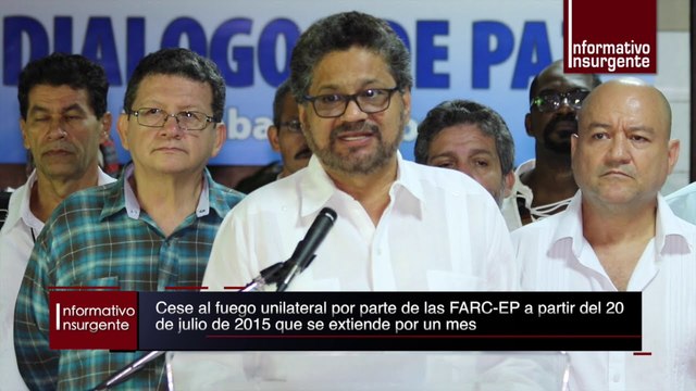 FARC: CESE AL FUEGO