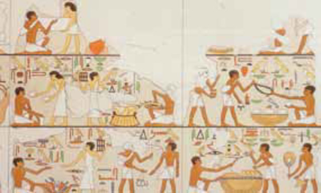 Begin ruilhandel in Egypte