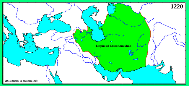 Genghis Defeats Khwarizm Dynasty