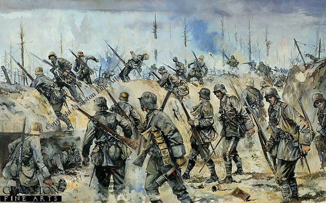 The 1918 Spring Offensive/Kaiserschlacht (Kaiser's Battle),