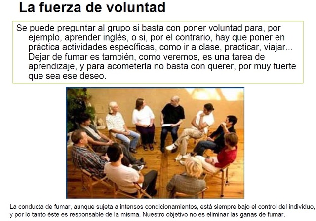 La fuerza de la voluntad