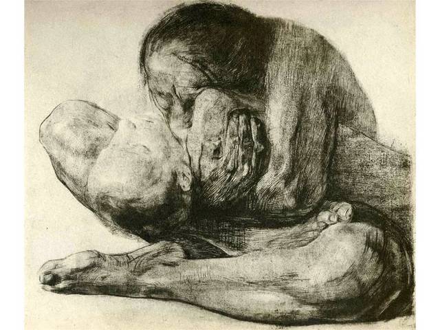 Woman with Dead Child