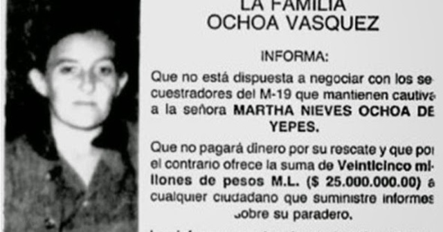 Secuestro de Martha Nieves