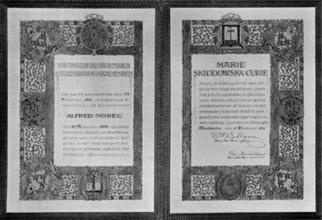 Wins the Nobel Prize