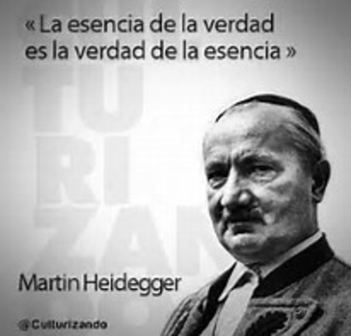 Martin Heidegger (1899-1976) Experiencias Humanas