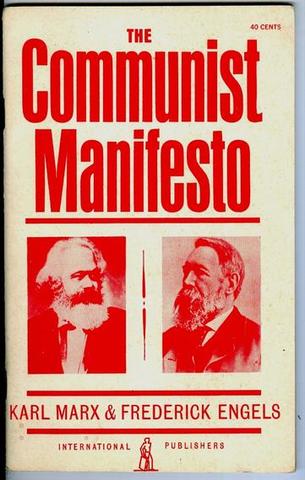 Marx Writes "The Communist Manifesto"