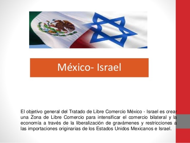Tratado de Libre comercio México - Israel