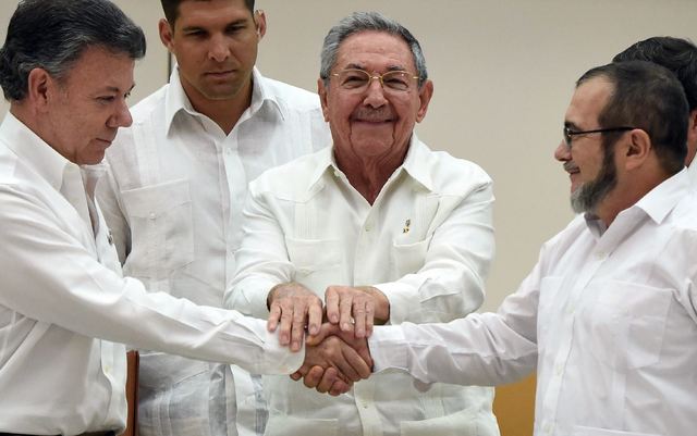 Proceso de Paz FARC con el gobierno de Santos