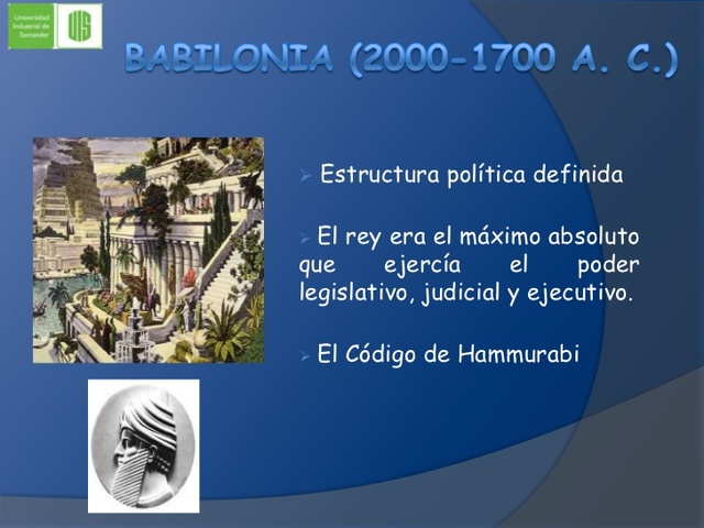 Babilonia 2000 -1700 A.C