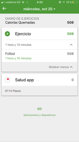 Entrenamiento 25/10/2017