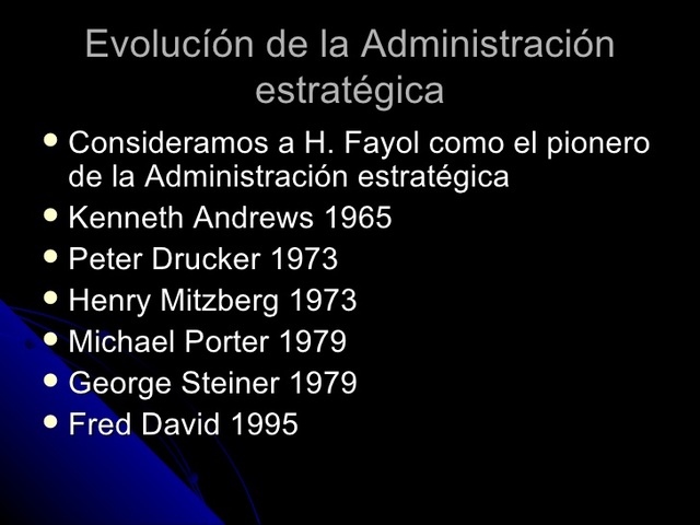 Nuestros Lideres en la administracion