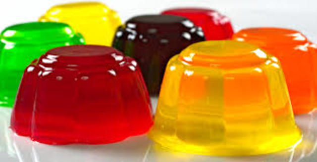 Se da inicio al uso de la palabra gelatina