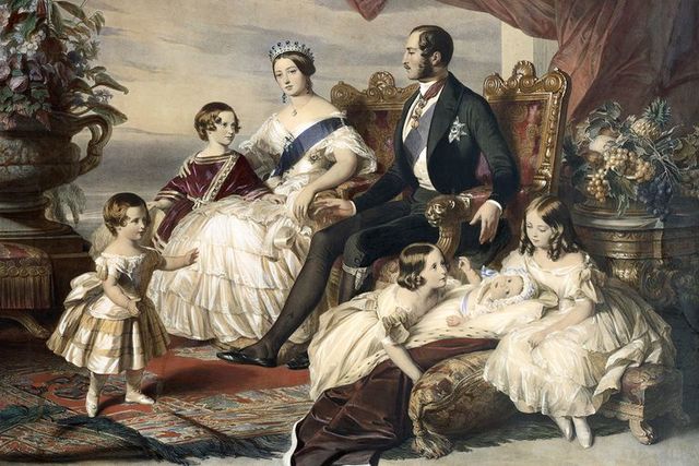 Victoria and Albert Start the Royal Family