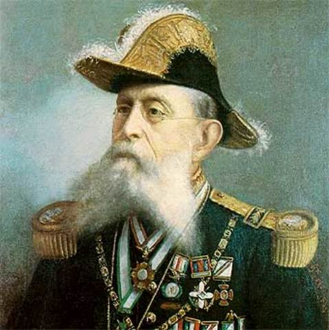 Mariano Escobedo se proclama en contra de Diaz