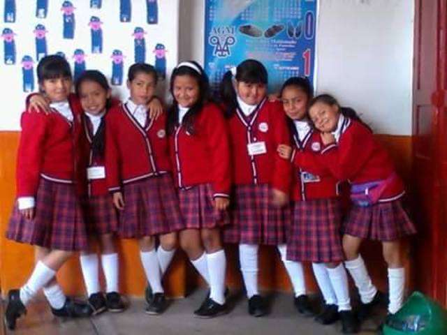 Dia en el colegio con 8 años