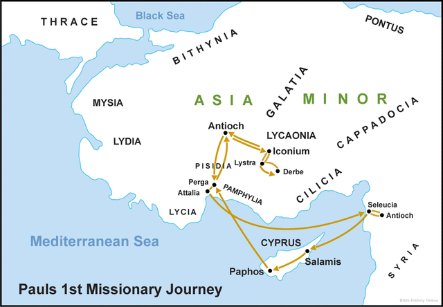 Paul Goes On First Mission