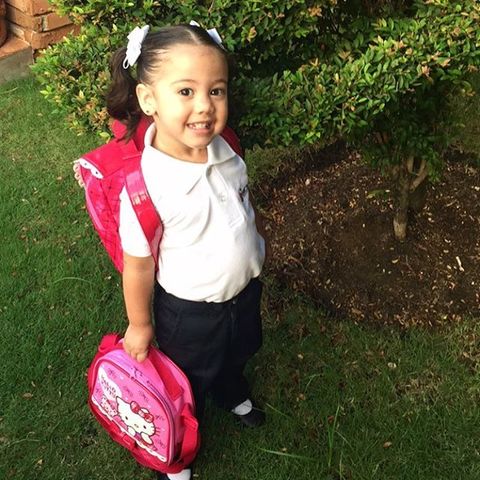 Primer día de colegio.