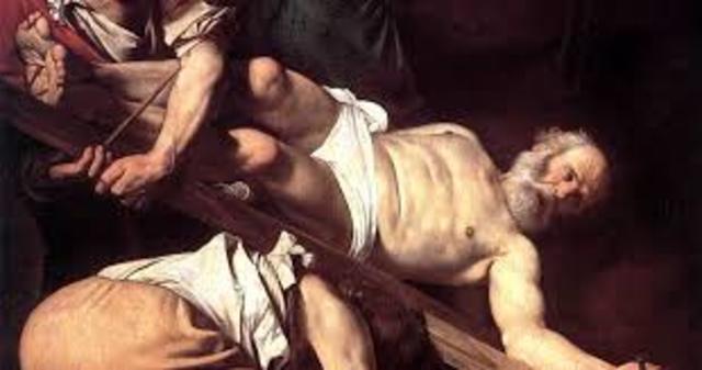 St Peter Was Crucified