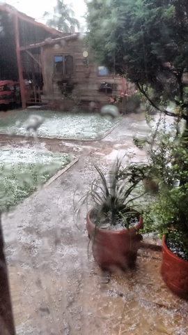 tarde de lluvia en el transcurrir del tiempo