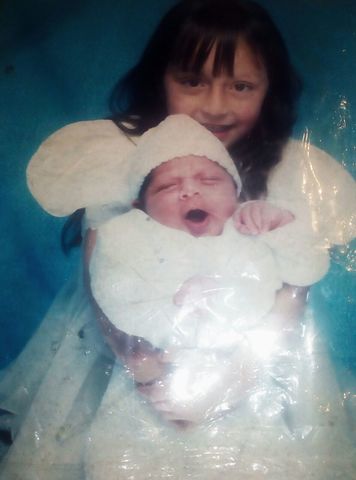 nacimiento de mi hermanito Danilo