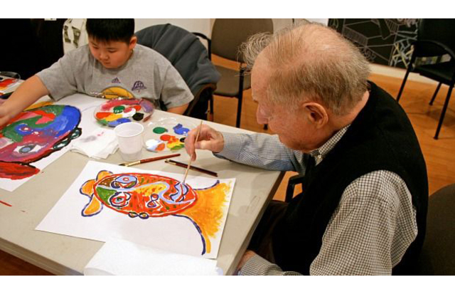 INGLATERRA Adrian Hill incorpora la arteterapia