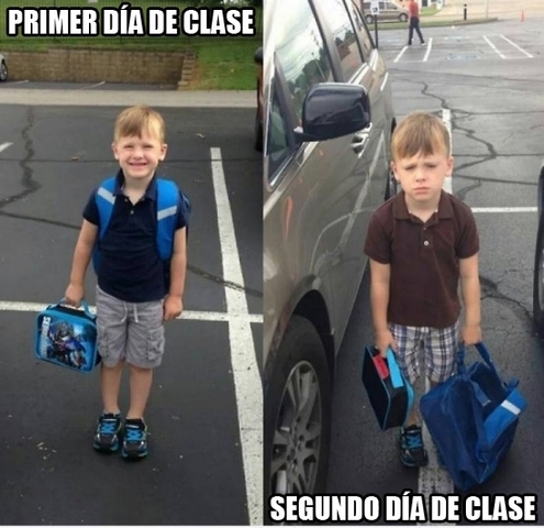 Mi primer día de clases