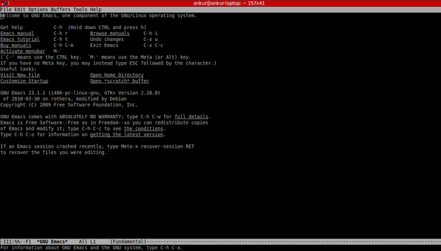 wrote the first Emacs text editor