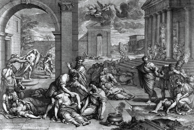 Empieza la plaga de Atenas