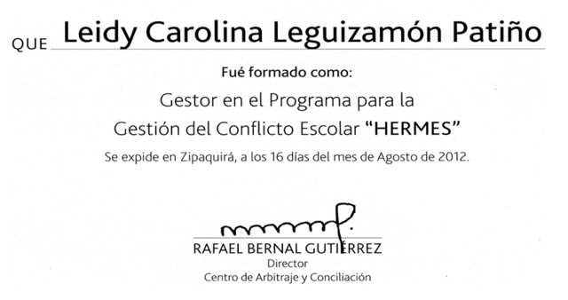 HERMES CÁMARA DE COMERCIO BOGOTA