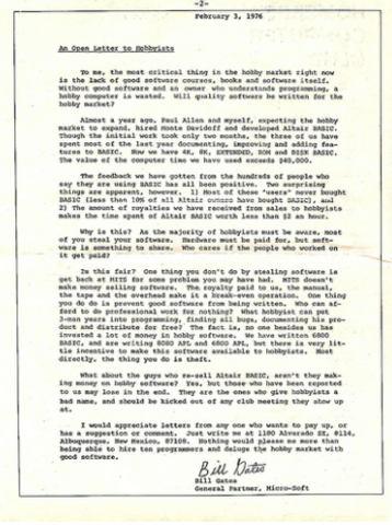 Gates and Allen register the trademark “Microsoft.”