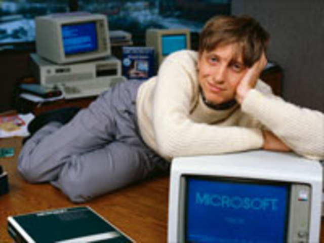 Microsoft becomes incorporated and Bill Gates becomes President
