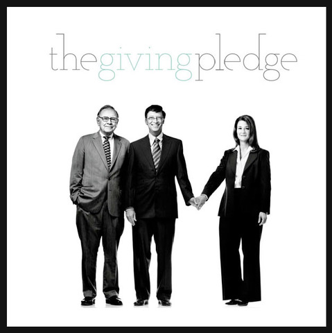 Bill Gates, Melinda Gates Warren Buffett Announce "The Giving Pledge"