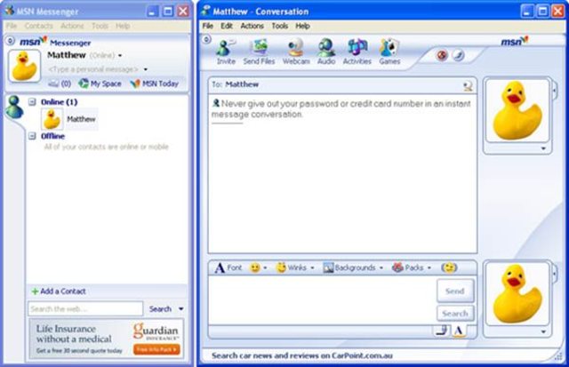 MIcrosoft lanza MSN Messenger