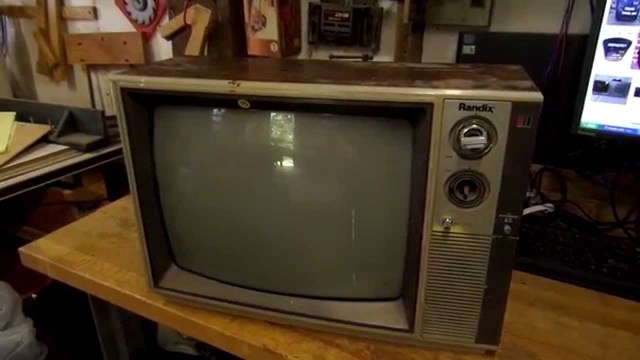 Three television