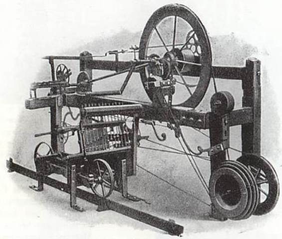 Spinning machine spinning jenny